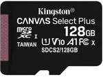 Kingston Technology Canvas Select Plus Speicherkarte 128 Gb Microsdxc Klasse 10 Uhs-i