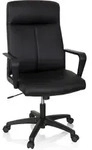 B&uuml;rostuhl / Chefsessel Lisso Kunstleder Schwarz Hjh Office