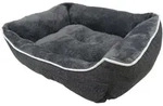 Nobby Hundebett & Katzenbett Classic Arno Eckig 73 X 59 X 18 Cm Grau Hundebetten