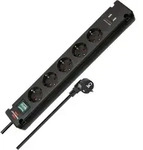 Brennenstuhl 1150660315 Steckdosenleiste Mit Schalter 5fach Schwarz...