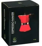Unbekannt - Leopold Vienna Espressokocher 6 Tassen/rot/induktion Lv113007