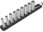 Wera - Set Mit 9 Zyklop-deep-steckschl&uuml;sseleins&auml;tz 3/8' Belt B Deep 1