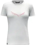 Salewa Damen-t-shirt, Einfarbig, Dry, Wei&szlig;, 00-00000270190010 R S