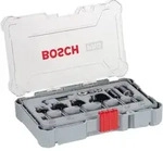 Bosch 6-teiliges Rand- Und Kantenfr&auml;ser-set, 6-mm-schaft