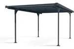 Habitat Et Jardin - Palram Carport 'verona' 5000, Anthrazit, 500 X 218 X 297 Cm (l X