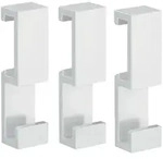 Emco - Loft Haken, Aufsteckbar, 3er Set, Wei&szlig;, 057513900
