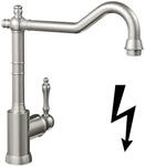 Villeroy & Boch K&uuml;chenarmatur Avia 2.0 Edelstahl Massiv Geb&uuml;rstet Niederdruck