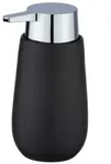 Seifenspender Badi Schwarz Keramik, 320 Ml, Schwarz, Keramik Schwarz - Schwarz -