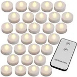Monzana&reg; Teelichter Led +300h Elektrisch Flackernd Mit Fernbedienung Mit Batterien
