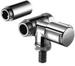 Schell Na-ventil Comfort L, Bl 45mm, F Wandbat, M Rv, Verchromt