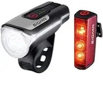 Sigma - Fahrradbeleuchtung Set Aura 80 Fl / Blaze Set Led Akkubetrieben Schwarz