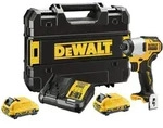 Dewalt - Akku-schlagschrauber Dcf801d2 1/4' 12v 2x 2,0 Ah Akku + Lader Im T-stak