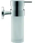 Duravit - Du Seifenspender Starck T, Chrom Inkl. Glas Wei&szlig; Matt