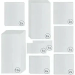 Hohlkammerstegplatten Set 36-teilig 6 Mm Ersatz Gew&auml;chshausplatten - Zelsius