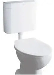 Wc-sp&uuml;lkasten 37791 Aufputz 6-9l Einstellbar Unterbrechbar Alpinwei&szlig;