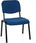 Konferenzstuhl / Besucherstuhl / Stuhl Xt 600 Xl Blau Hjh Office