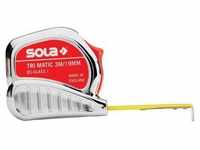 Sola - Taschenbandmaß Trimatic 10mx25mm gelb