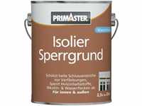 Primaster - Isoliersperrgrund 2,5 l weiß wasserverdünnbar