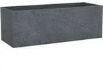 Scheurich - C-cube Long 80, Pflanzgef&auml;&szlig;/blumentopf/pflanzk&uuml;bel, Rechteckig, Aus