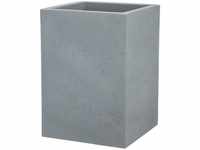 C-Cube High 54, Hochgefäß/Blumentopf/Pflanzkübel, quadratisch, Farbe: Stony Grey,