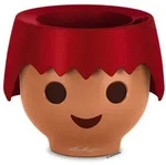 Lechuza Blumentopf Playmobil&reg; Ojo &Oslash; 21 Cm Fire Red