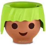 Lechuza Blumentopf Playmobil&reg;ojo &Oslash; 21 Cm Apple Green