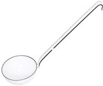Riess Sch&ouml;pf Suppenl&ouml;ffel Kelle &Oslash;9cm Emaille Classic Weiss