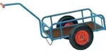 Fetra Handwagen Mit Gel&auml;nder 250mm Hoch 1145x545mm Ladefl&auml;che Luftbereifung