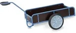Fetra Handwagen Mit W&auml;nden 250mm Hoch 1145x545mm Ladefl&auml;che Vollgummibereifung