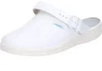 Fp - Abeba Berufsschuh Damen/herren Clog 7020 Glattleder Weiss Gr. 38