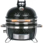 Monolith - Keramikgrill Icon Black Tischgrill Schwarz &Oslash; 33 Cm Grillrost Inklusive