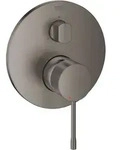 Grohe Essence - Unterputzarmatur F&uuml;r 3 Verbraucher, Hard Graphite Geb&uuml;rstet