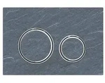 Sigma21 - Dr&uuml;ckerplatte, Schwarz Schiefer / Chrom Poliert 115.884.jm.1 - Geberit