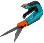 Comfort Grasschere Drehbar, Lose ,t&uuml;rkis/schwarz, Spezial Comfort-griffform -