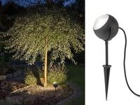 Led-erdspie&szlig;strahler / Gartenstrahler Lecce 40cm Aluminium, Schwenkbar, 4w, Ip44