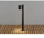 Konstsmide - Design Wegeleuchte Modena Aus Aluminium, Downlight H&ouml;he 70cm, Schwarz