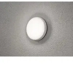 Konstsmide - Led Wandleuchte / Deckenleuchte Cesena, Aluminium Wei&szlig;, 10 Watt, 900