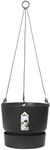 Elho Greenville Anh&auml;nger Schwarz 24 Cm Ampel Greenville H Ngeampel 24 Cm