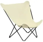 Lafuma Mobilier - Breiter Butterfly Chair - Pop Up Xl - Airlon - Beige Ecru