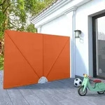 Vidaxl - Faltbarer Terrassen-seitenf&auml;cher Terracotta-rot 240&times;160 Cm