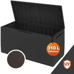 Keter&reg; Gartenbox 310l Uv-best&auml;ndig Haltegriffe Rollen Verschlussvorrichtung Balkon