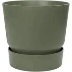 Elho - Pflanztopf Greenville &Oslash; 30 X 27,8 Cm Laubgr&uuml;n Kunststofft&ouml;pfe