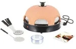 Emerio Pizzarette Po-115984 Orange Und Schwarz 1200w Schnelle Zubereitung