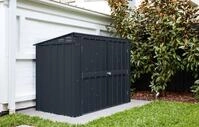 Globel Industries Metall M&uuml;lltonnenbox, M&uuml;lltonnenverkleidung, Tonnendepot "easy