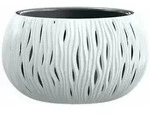 Prosperplast - Nike Dsk -vase Mit Tridimensionaler Dekoration 29xh19 Cm White - White