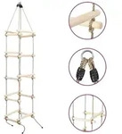 Kinder-strickleiter 200 Cm Holz Vidaxl