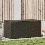 Gartenbox Poly Rattan 100x50x50 Cm Braun - Vidaxl