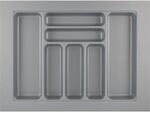 Hettich - Orga Tray 440 Besteckeinsatz, Tiefe 440-520mm, Nennbreite 700mm, Silber