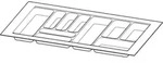 Hettich - Orga Tray 440 Besteckeinsatz, Tiefe 440-520mm, Nennbreite 900mm, Silber