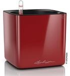 Lechuza&reg; Tischgef&auml;&szlig;e Cube Glossy 16 Scarlet Rot Hochgl&auml;nzend